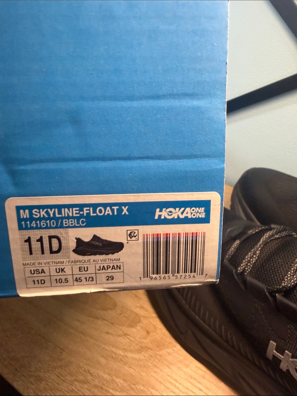 Hoka One One Skyline Float X Low Black W - 1143430-BBLC - Picture 9 of 9